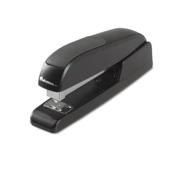 Universal Universal 43138 Executive Full Strip Stapler  20-Sheet Capacity  Black 43138